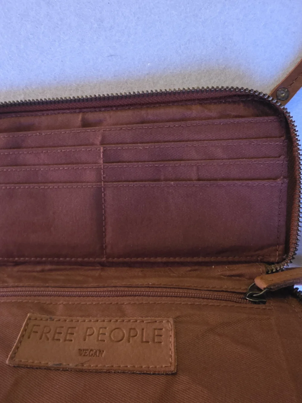 Free People slim leather
